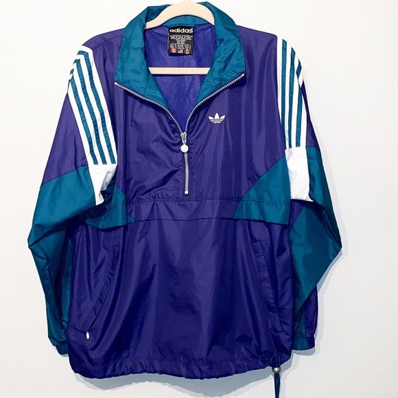 adidas retro windbreaker jacket